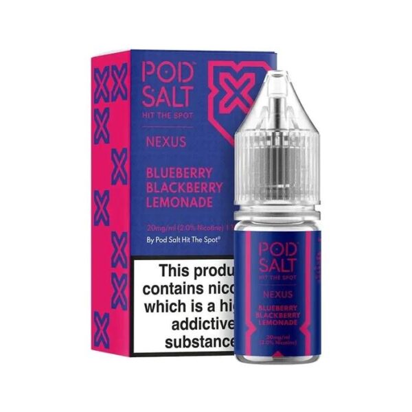 POD SALT BLUEBERRY BLACKCURRENT LEMONADE LIQUID